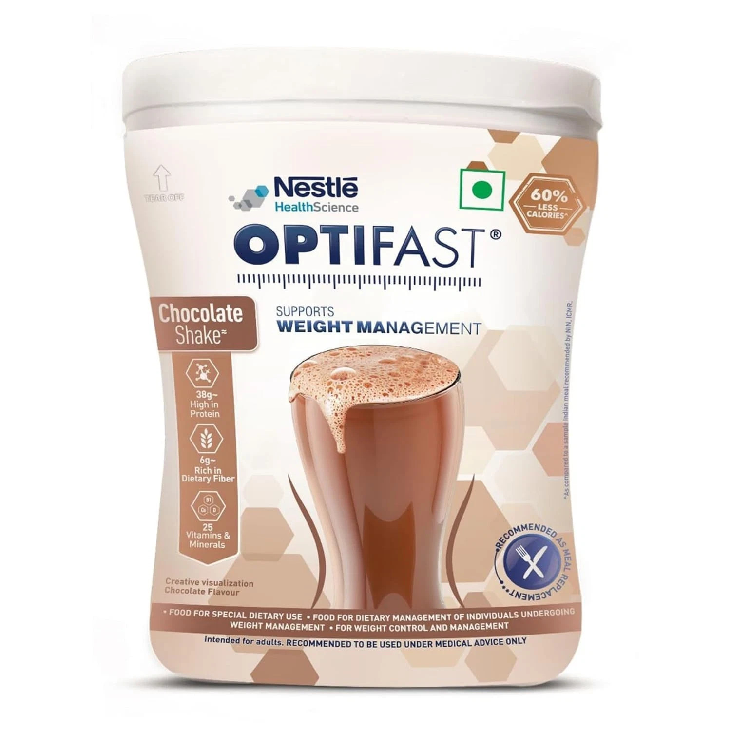 Optifast Healthy Meal Replacement Shake for Weight Management Chocolate Flavour
