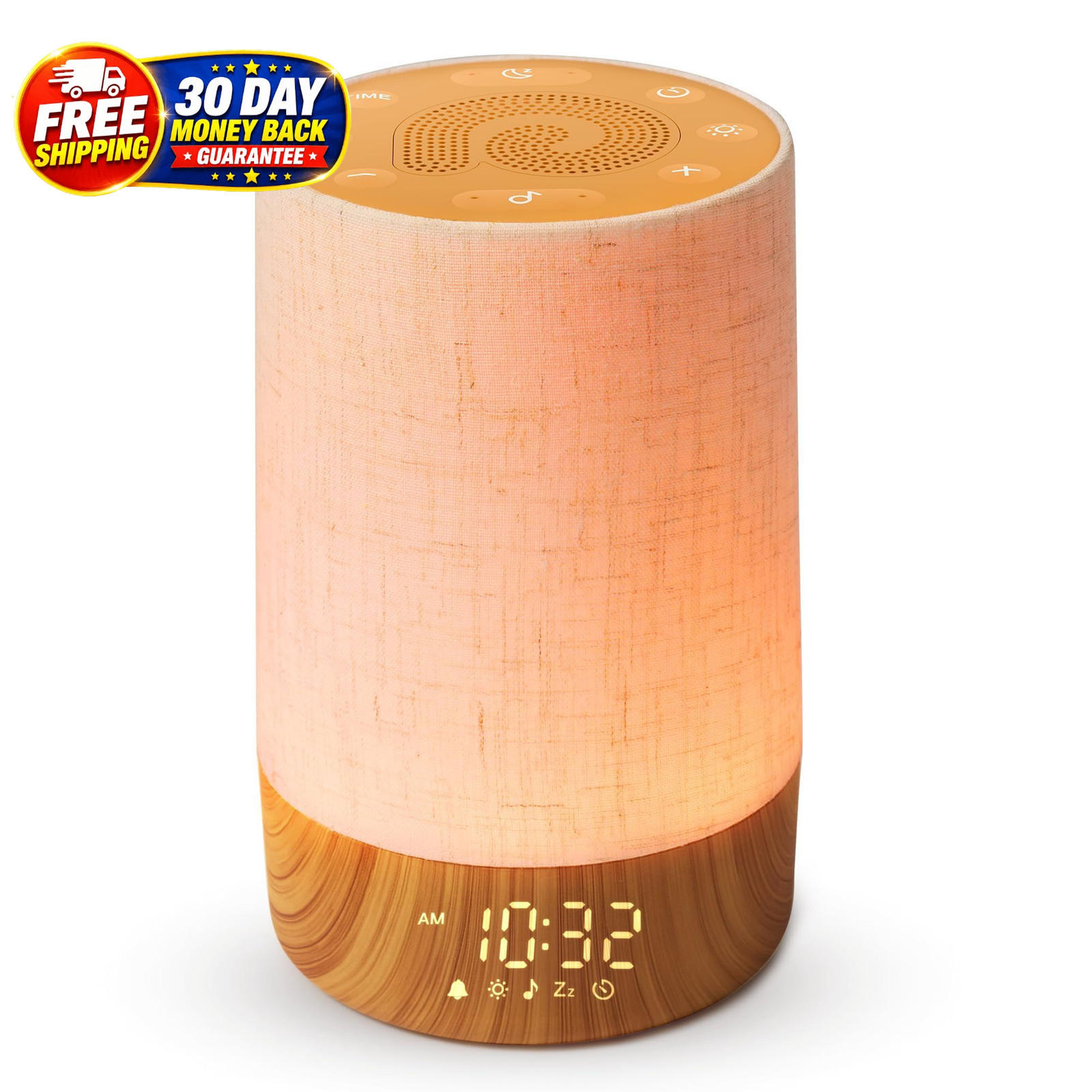 Sunrise Alarm Clock – Sound Machine with Alarm Clock & Wake up Light, 29 Soothin