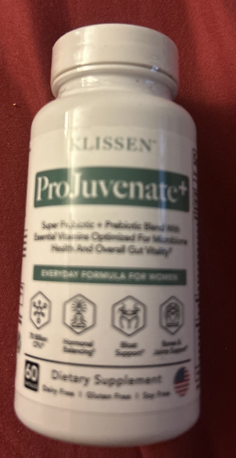 Klissen Projuvenate Probiotic 60 Capsules Exp 2/26