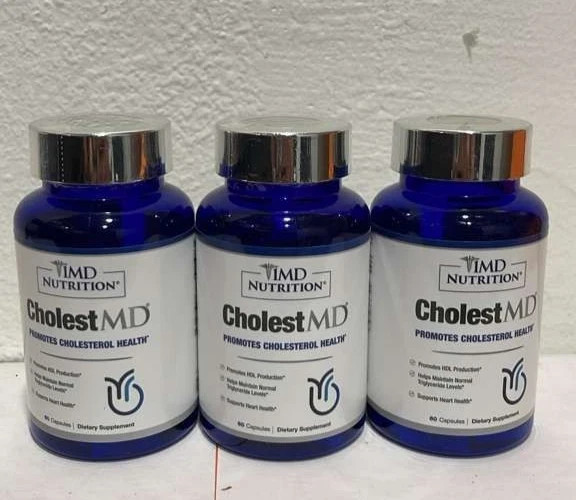 MD Nutrition CholestMD Promotes Cholesterol health ( pack of 3 ) US