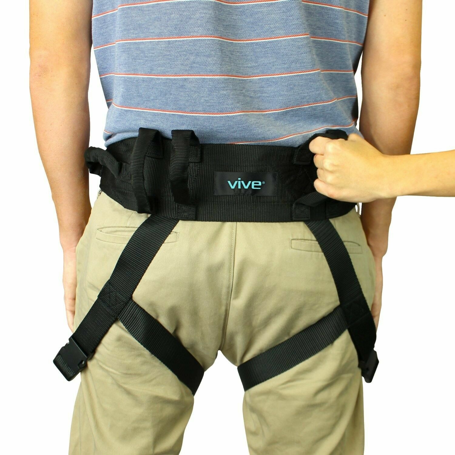 Transfer Belt Secure Leg Loops Medical Nursing Safety Comfort Gait Assist Device