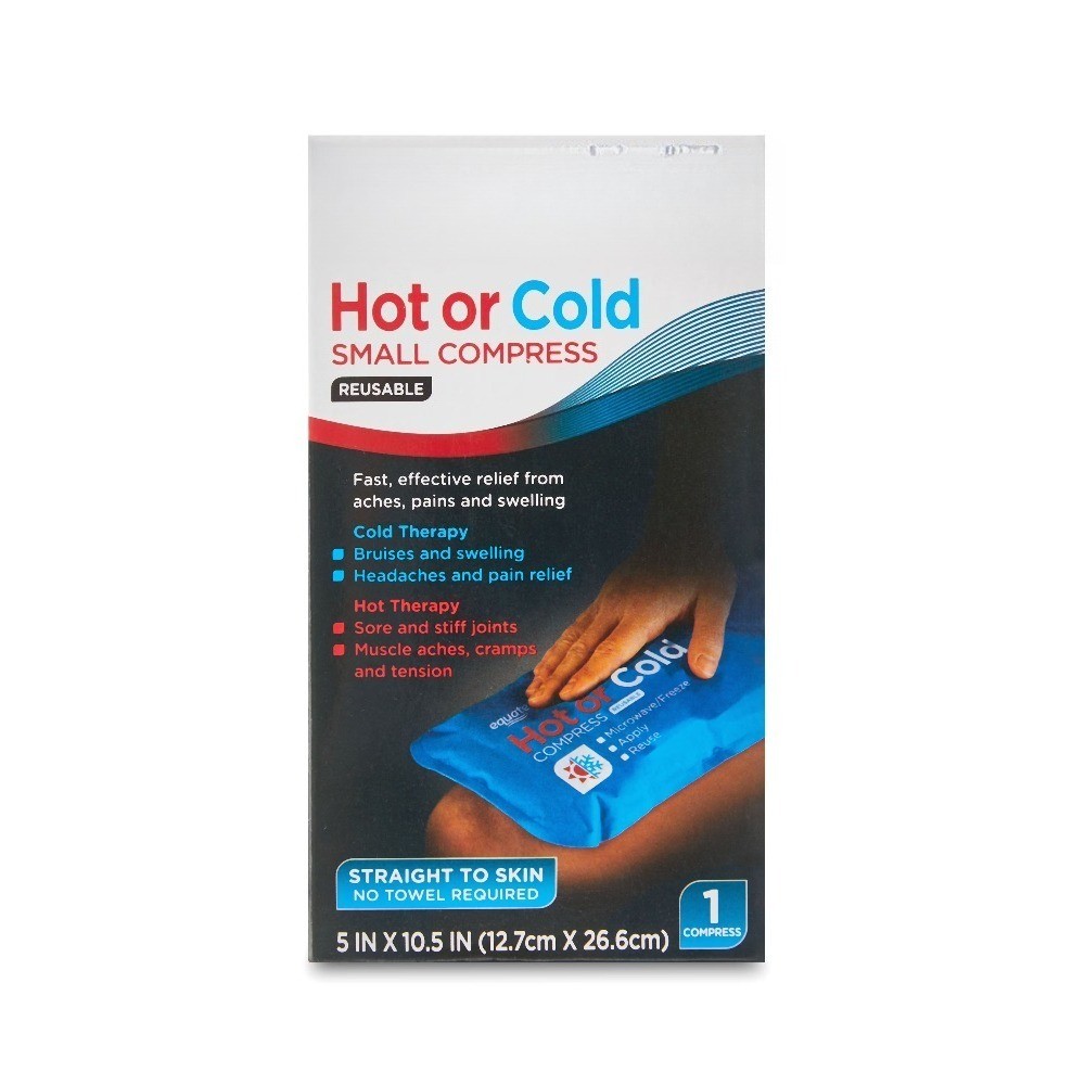 (3 pack) Reusable Hot or Cold Small Compress, 5″x10″, 1 Count