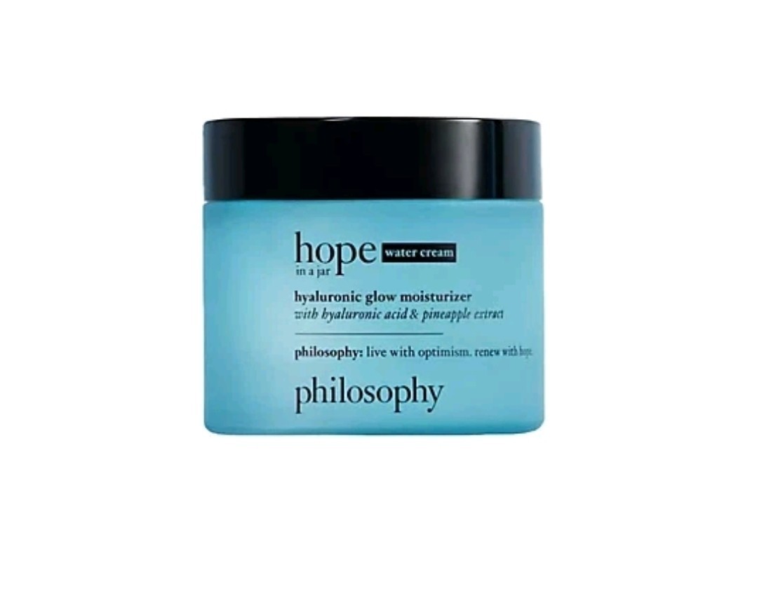 PHILOSOPHY Hope In A Jar Water Cream Hyaluronic Acid Glow Moisturizer 4 oz NIB