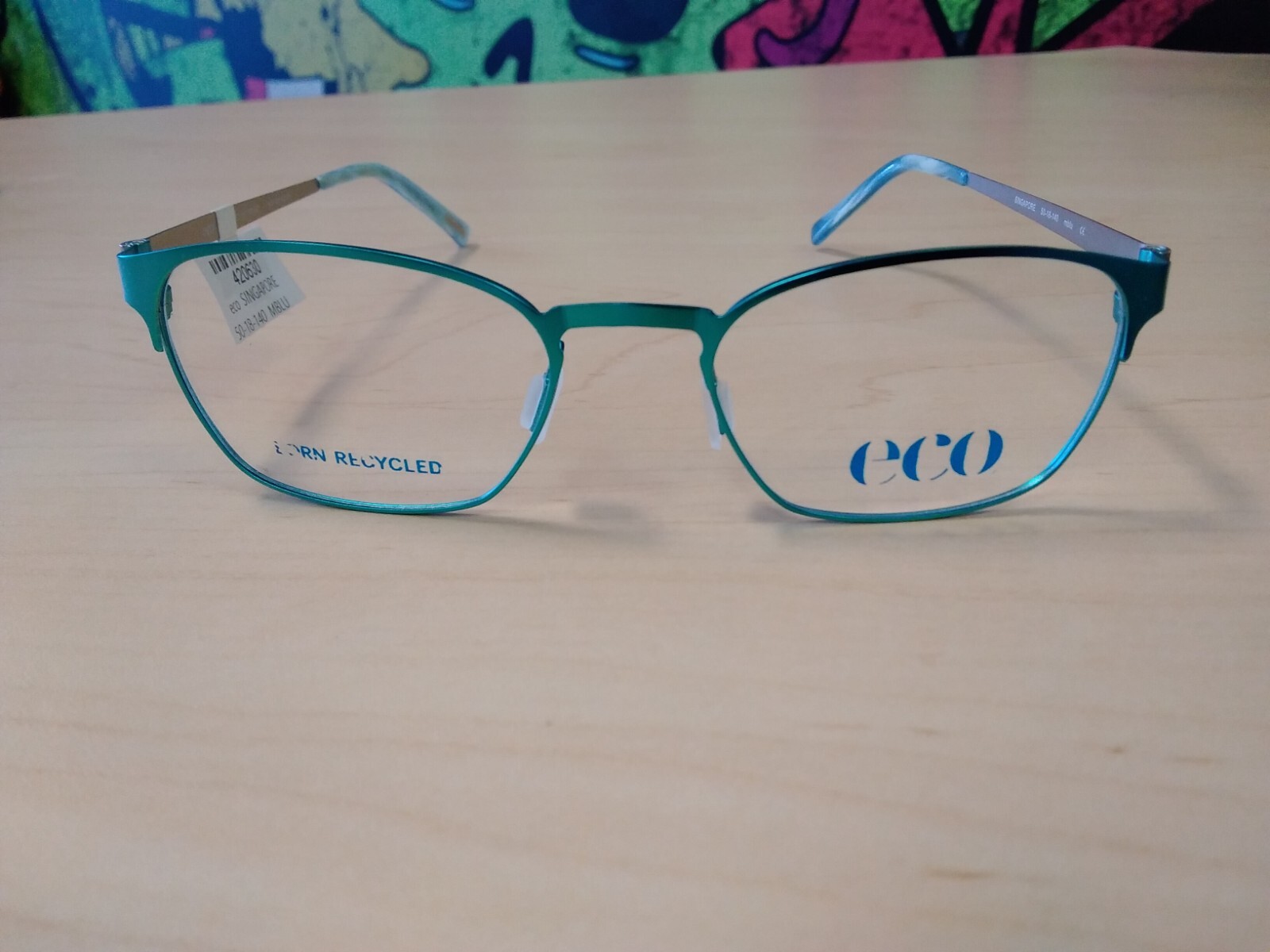 ECO Singapore Eyeglass Frames 50-18-140 MBLU