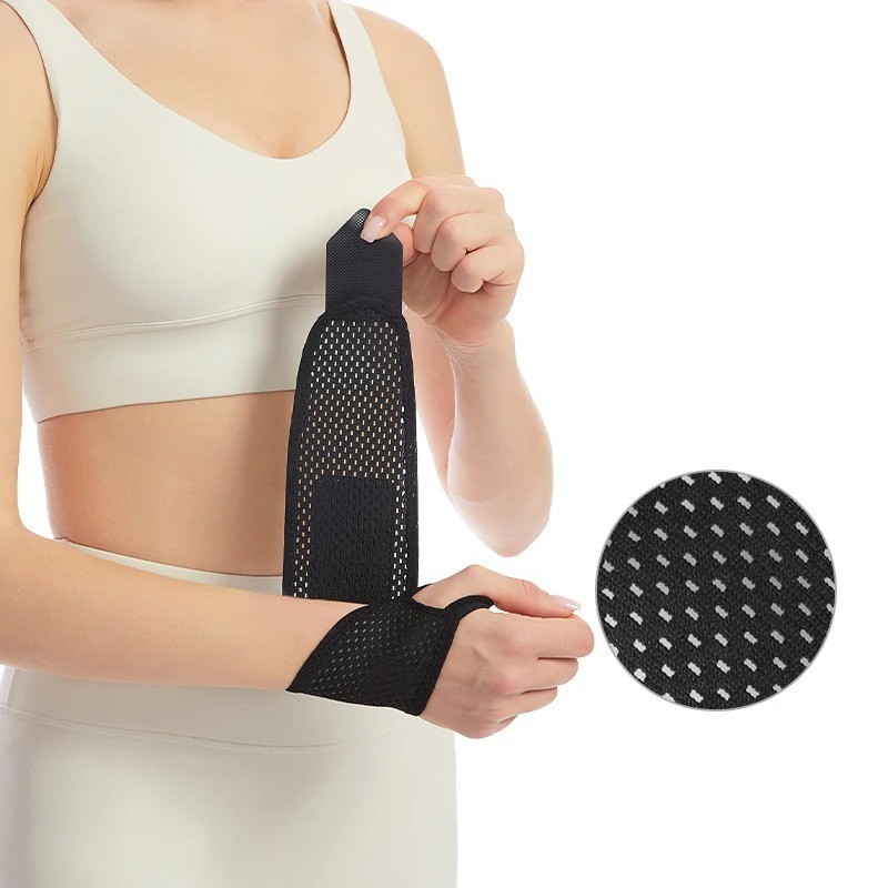 Adjustable Wrist Support Brace Strap Weightlifting Gym Sports Wristband