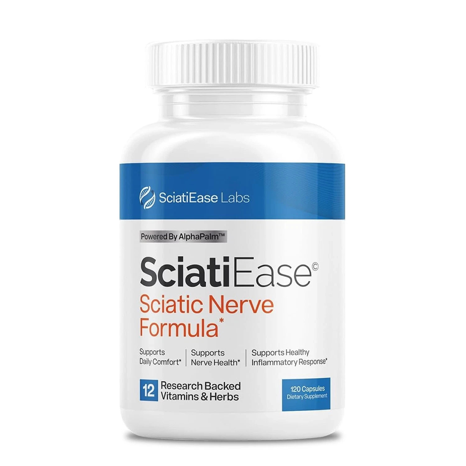 SciatiEase Labs Sciatic Ease Nerve Formula – Nervous System Health, Antioxidant