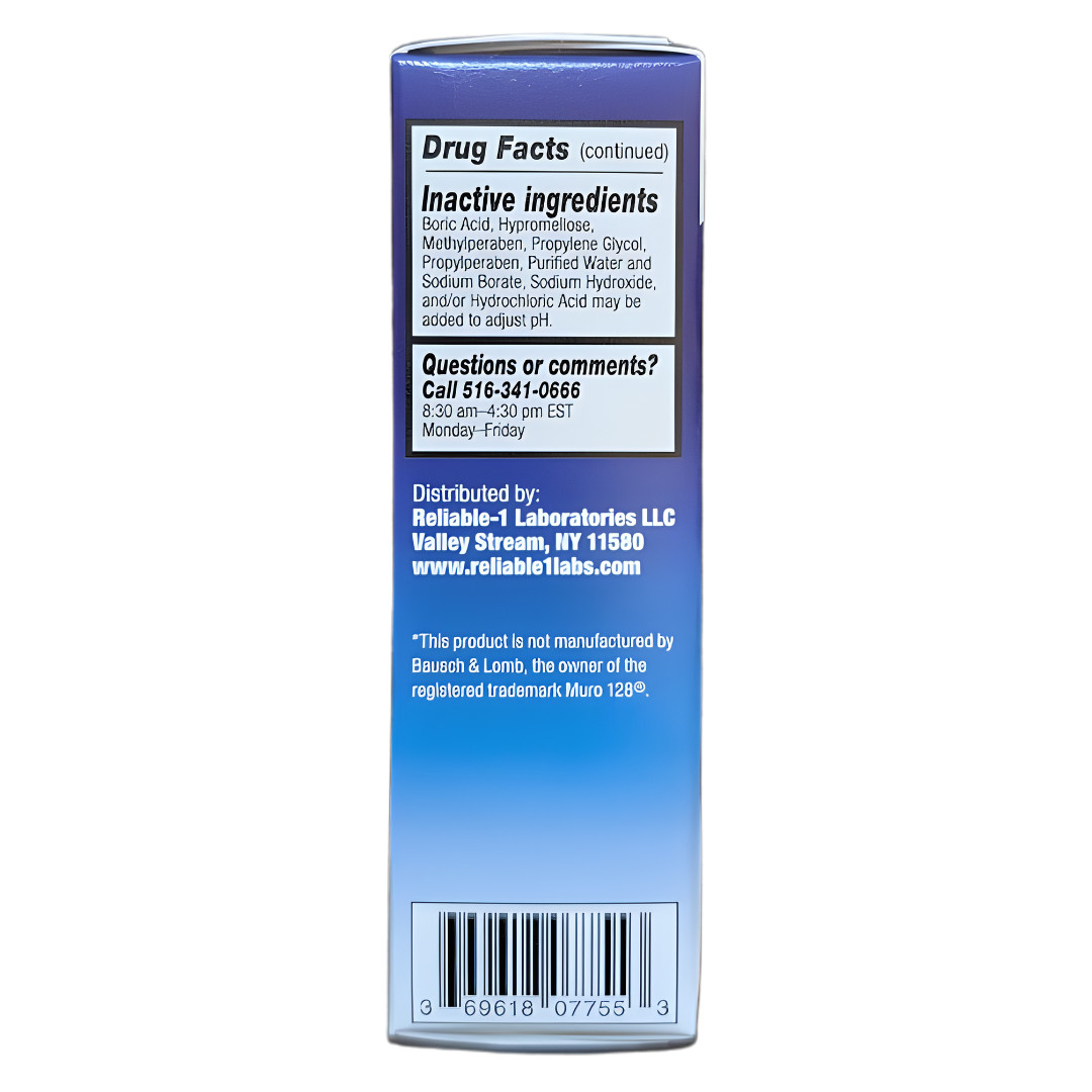 Reliable 1 Sodium Chloride 5% Solution – 3 Pack | Muro 128 / Rugby Alt (6-2027)