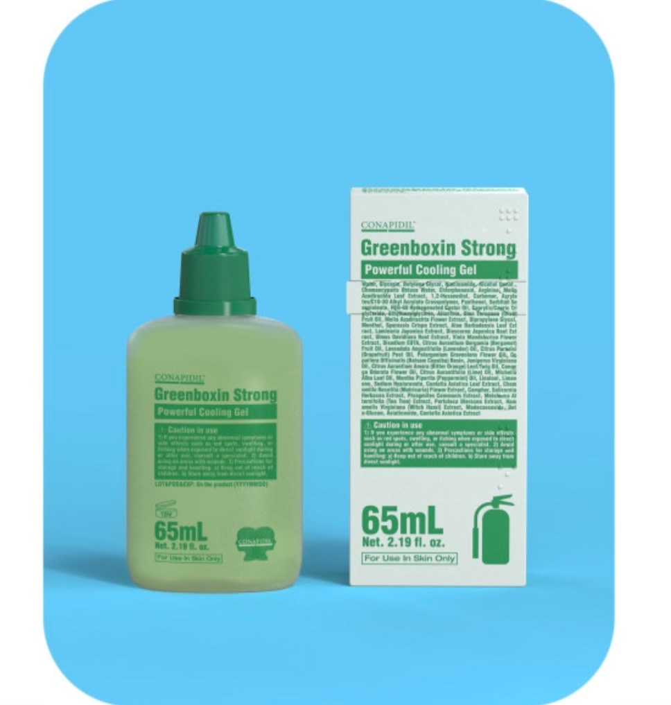 CONAPIDIL Greenboxin Strong Cooling Gel Ampoule 65ml