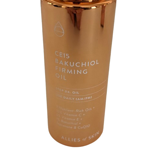 ALLIES OF SKIN CE15 BAKUCHIOL FIRMING OIL-1 FL OZ-FREE SHIPPING-1/27 EXP-BNIB