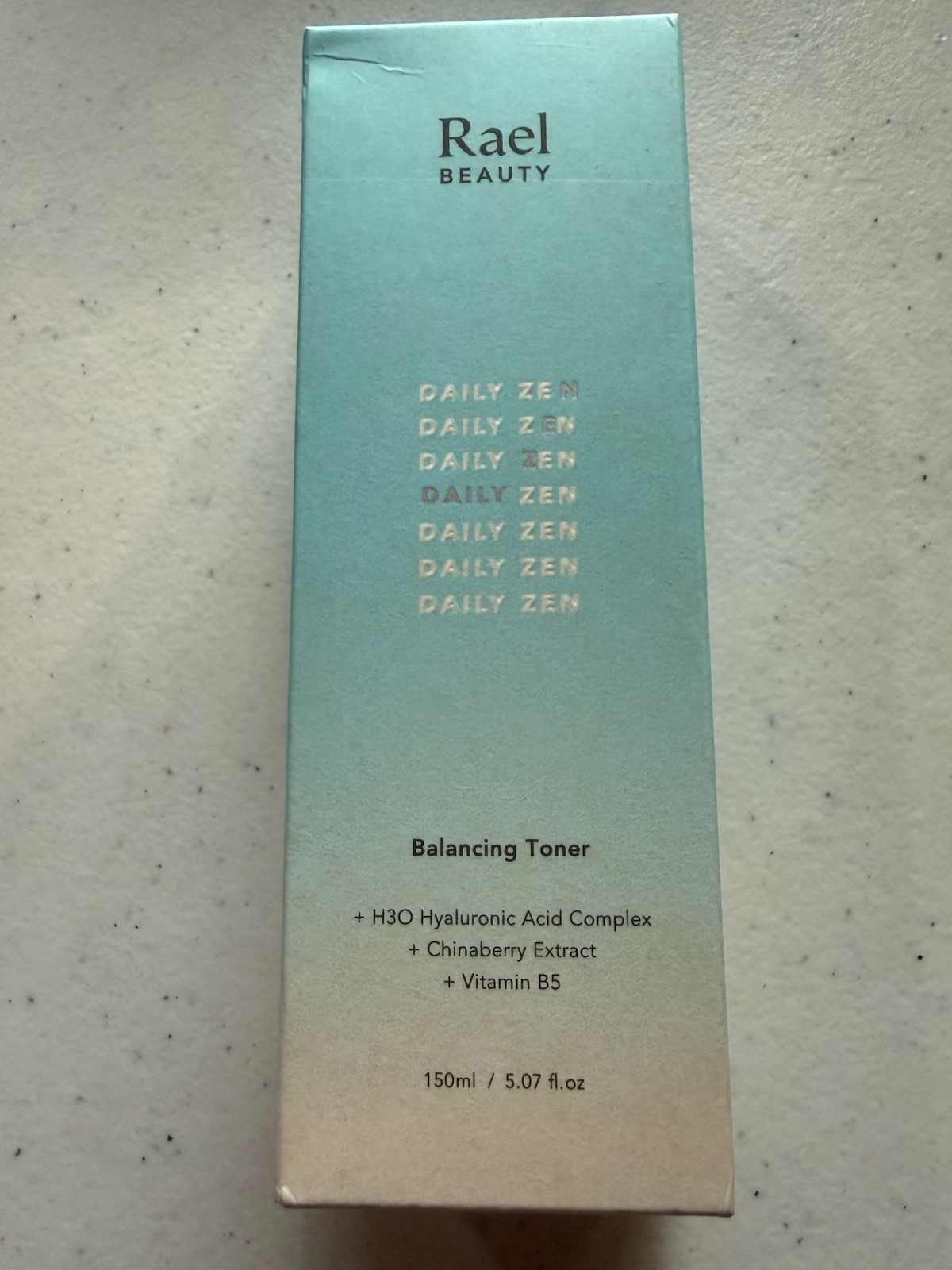 RAEL BEAUTY DAILY ZEN BALANCING TONER 5.07 OZ 150ML VEGAN CHINA BERRY EXTRACT