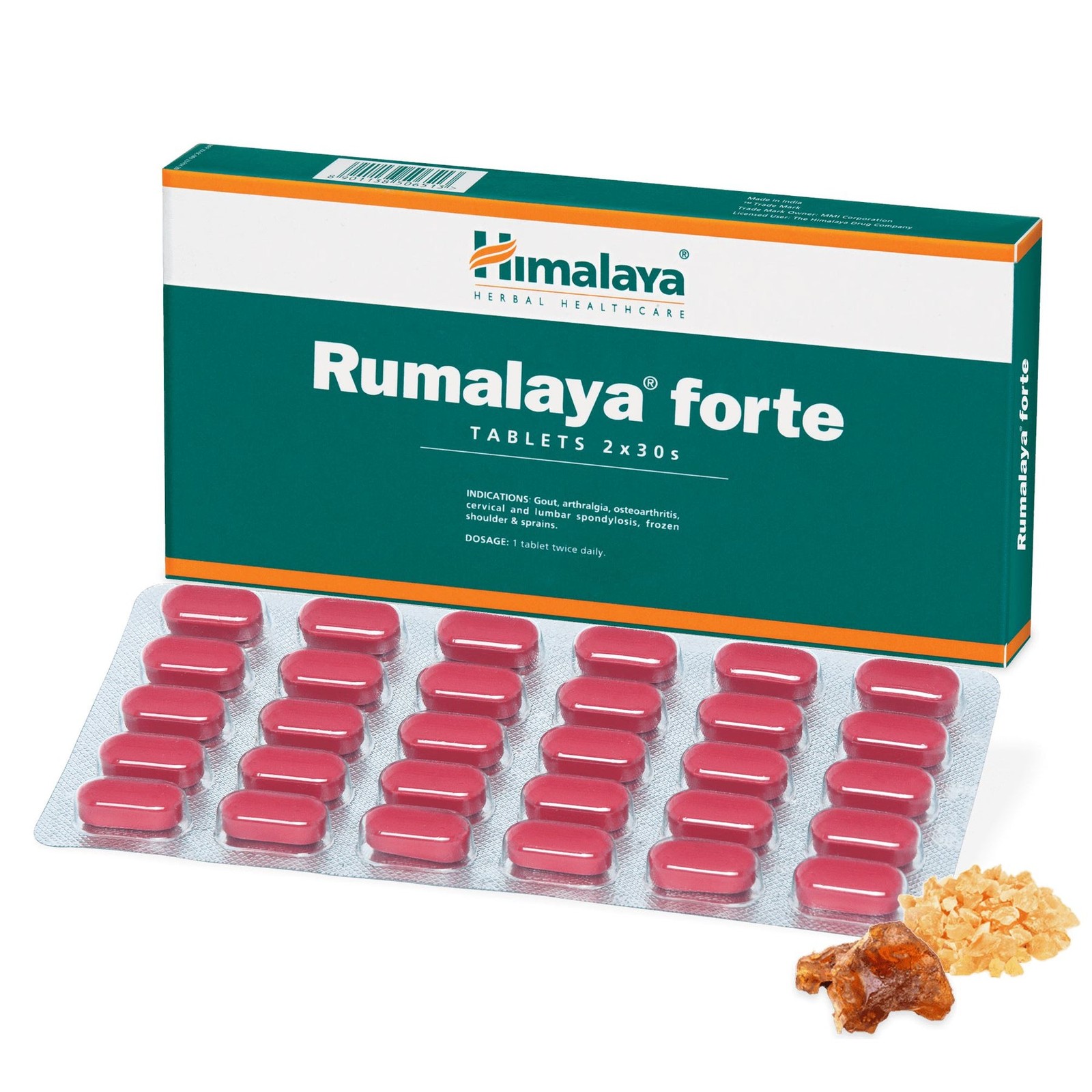 Himalaya Rumalaya forte 60 Tablets Per Box Fresh Stock Long Expiry