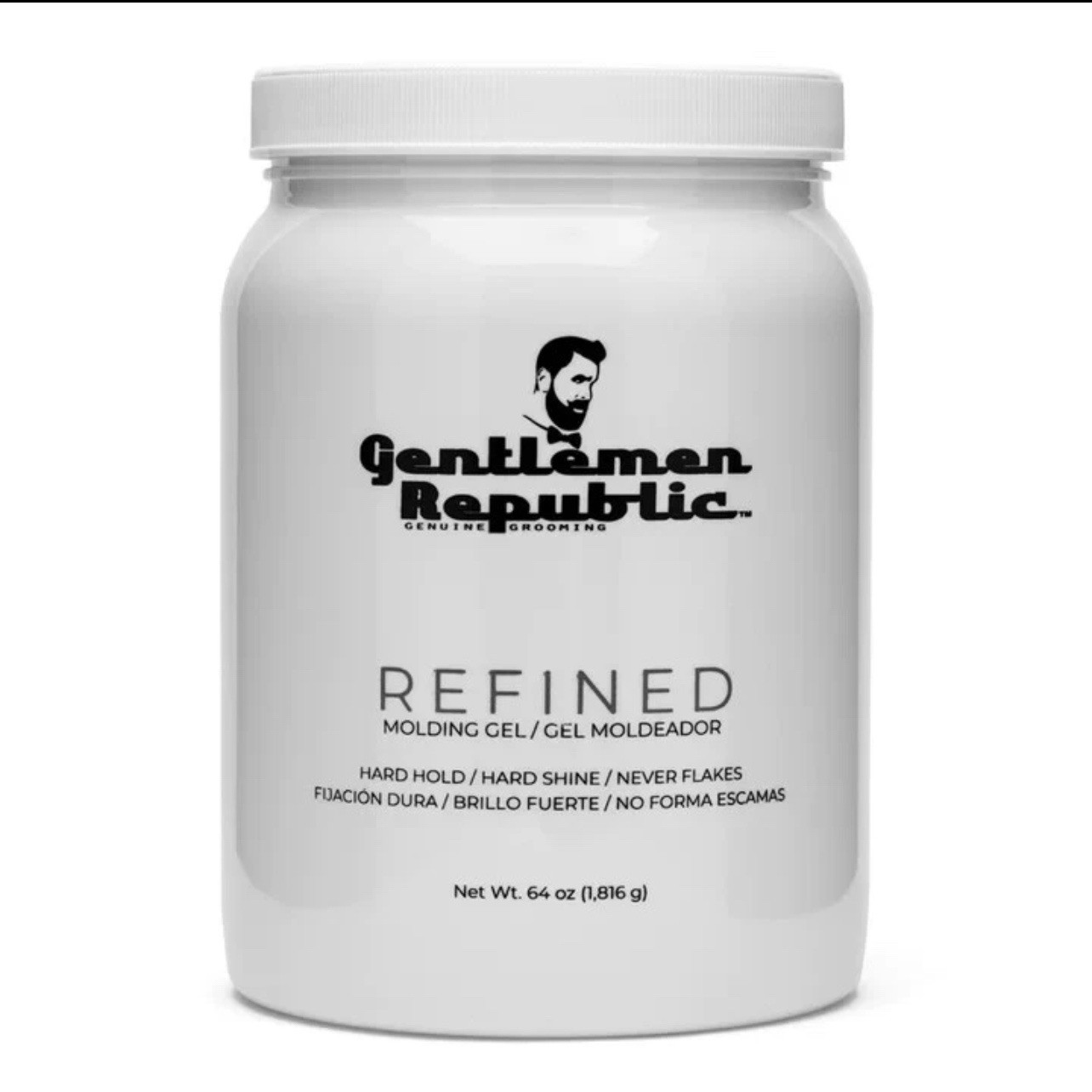 Gentlemen Republic Refined Hair Styling Gel – 64oz