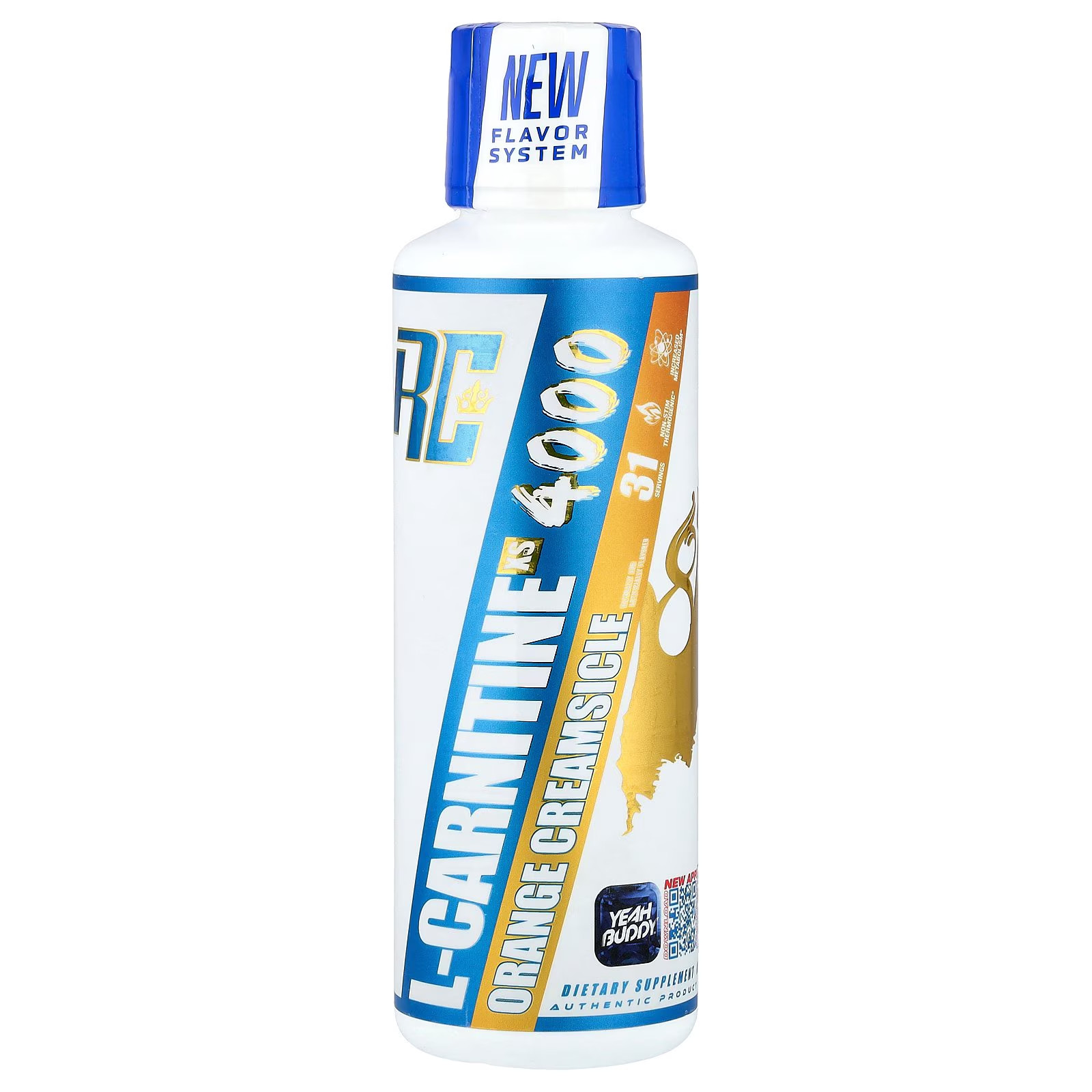 Ronnie Coleman L-Carnitine XS™ 4000, Apple Bomb, 15.72 Fl Oz (465 Ml)