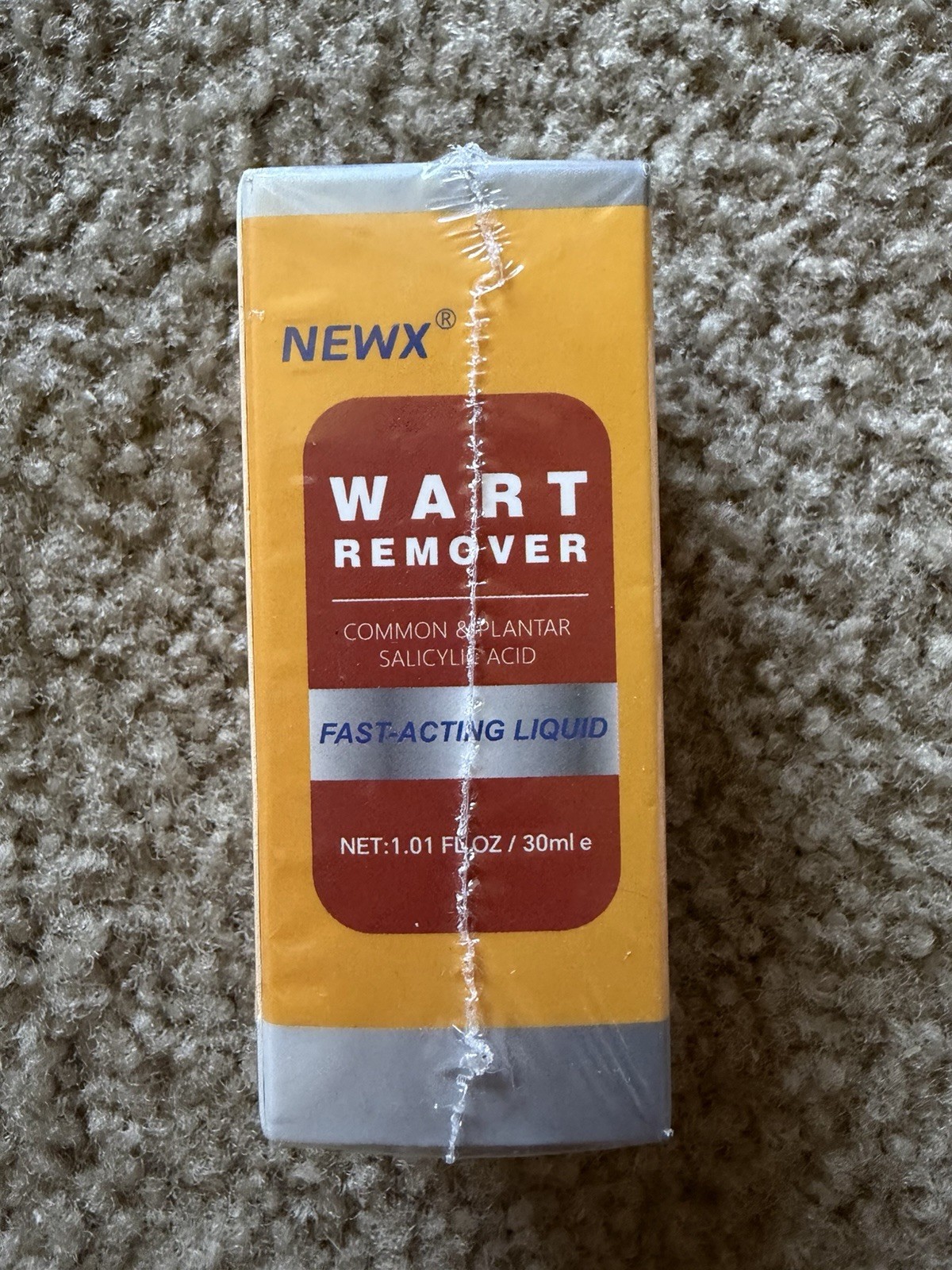 NEWX Fast-Acting Liquid Wart Remover 1.01 fl oz Salicylic Acid for Feet