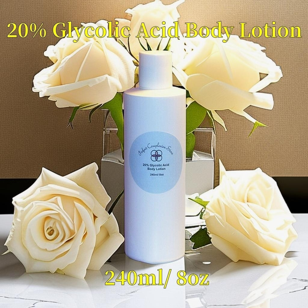 10-20-30-40-50-60-70% Glycolic Acid Body Lotion 8oz Anti-aging/whitening
