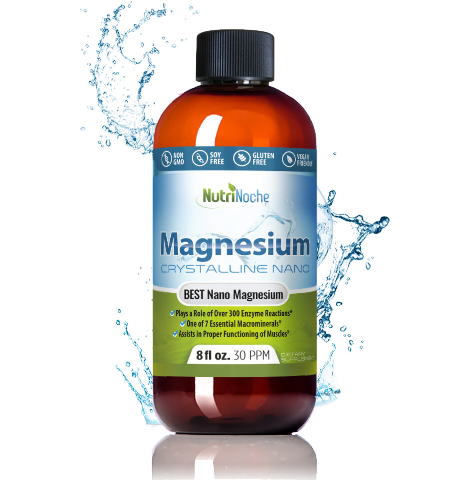 NutriNoche Pure Crystalline Liquid Magnesium Supplement – 30 PPM