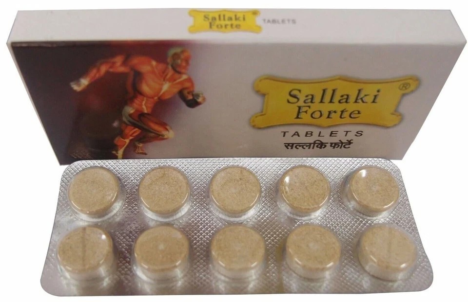 Gufic Sallaki Forte 100 Tablets Ayurvedic Herbal – Free Shipping