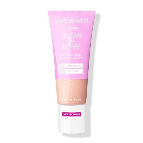 Liquid Highlighter Buildable Coverage Shimmery Gold Glow Niacinamide Glycerin