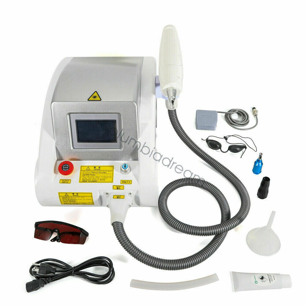 Q Switch ND YAG Laser Machine For Tattoo Removal Skin Whitening And Rejuvenation