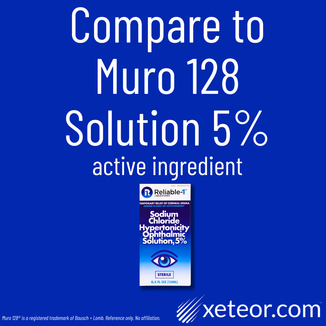 Reliable 1 Sodium Chloride 5% Solution – 6 Pack | (Exp 1-2028)