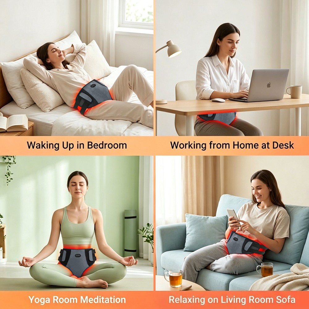 Period Heating Pad, Heating Pad for Period Cramps Massager for Women,3 Modes
