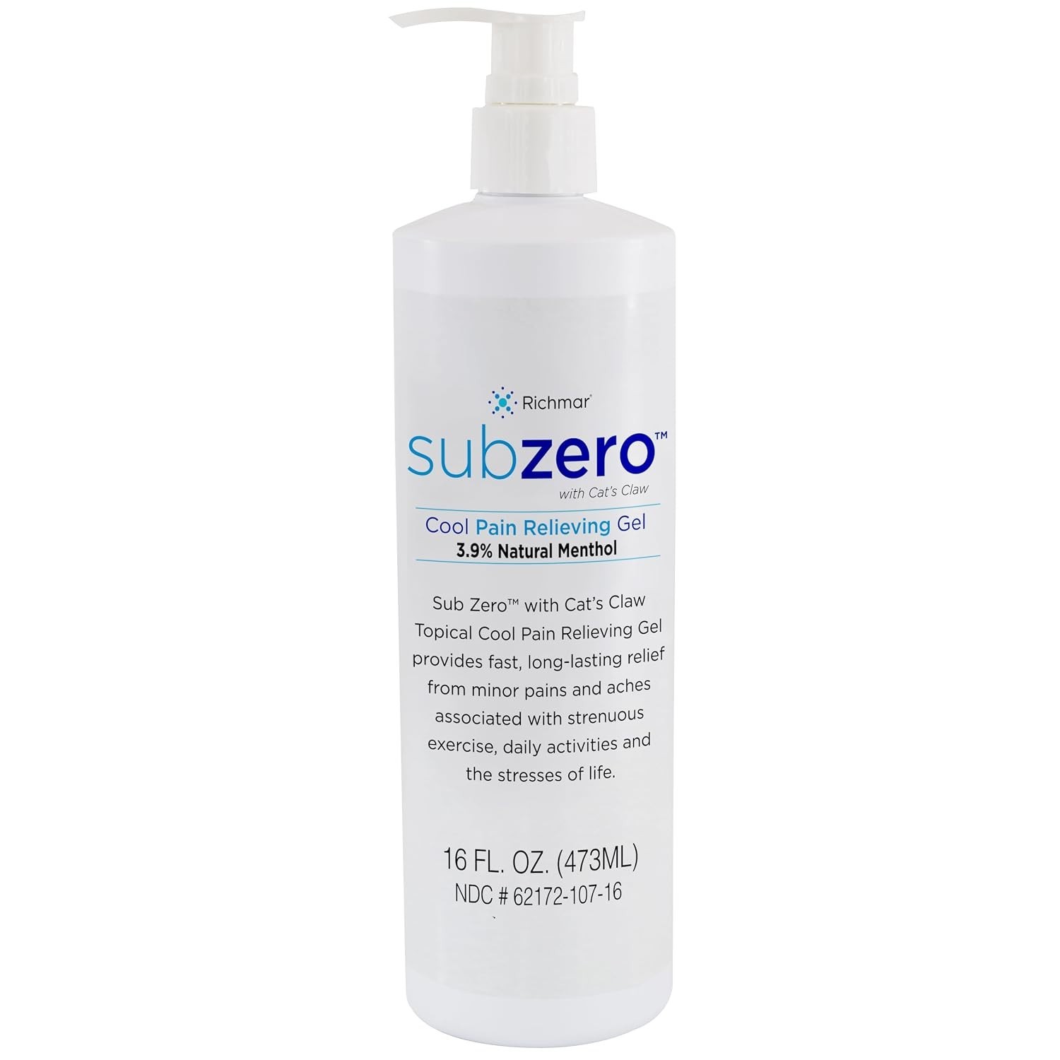 Fast-Acting 16oz Sub Zero Cooling Gel – Effective for Muscle & Arthritis Pain