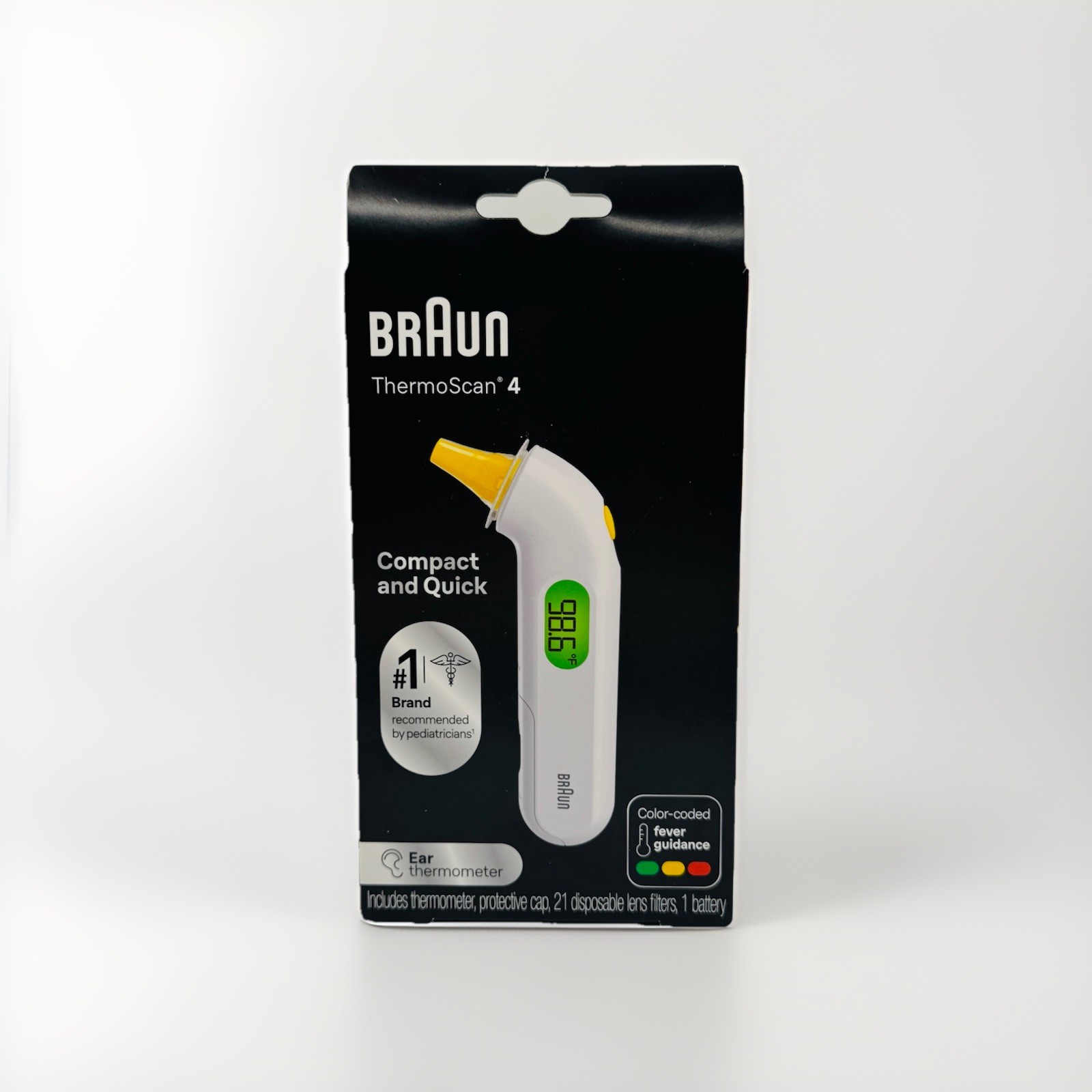 Braun IRT3515 ThermoScan 4 Ear Thermometer Box Damaged