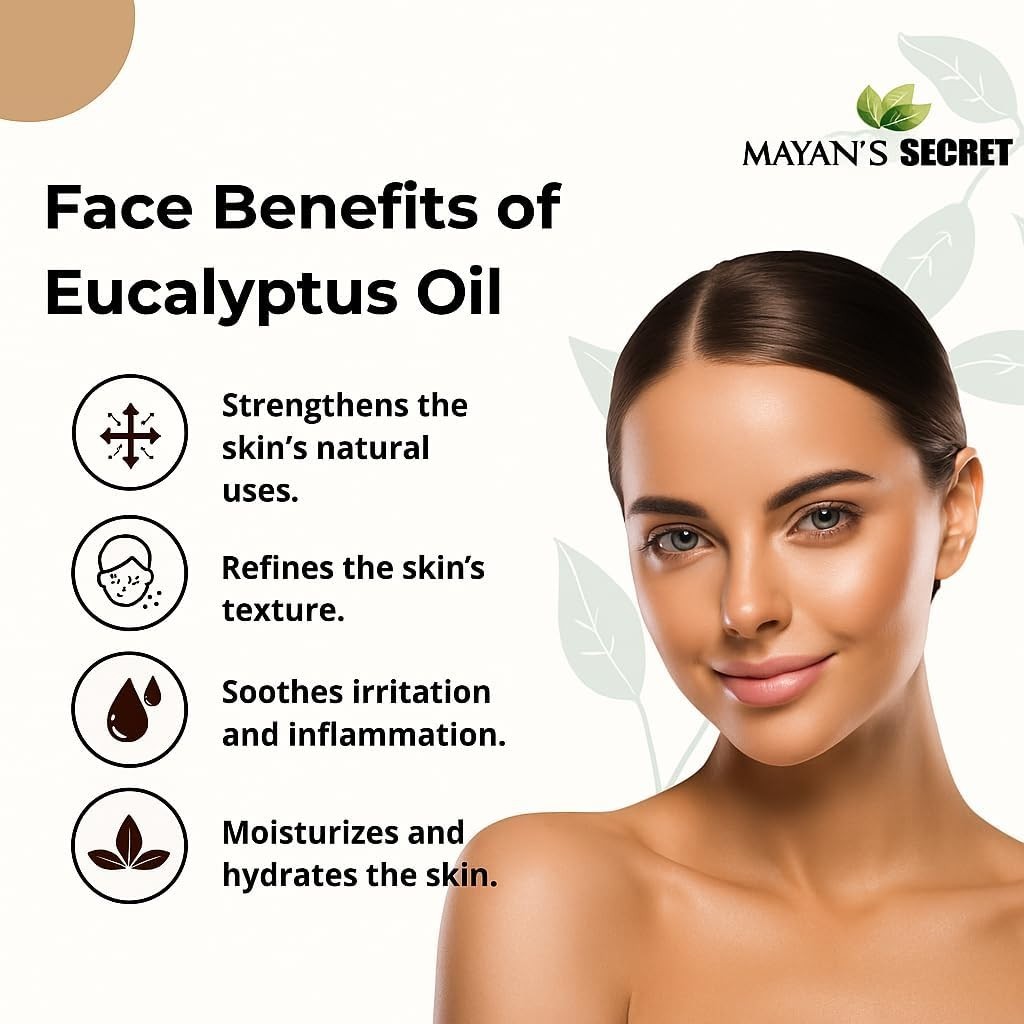 100% Pure Certified USDA Organic Eucalyptus, Therapeutic Grade Essential Oil