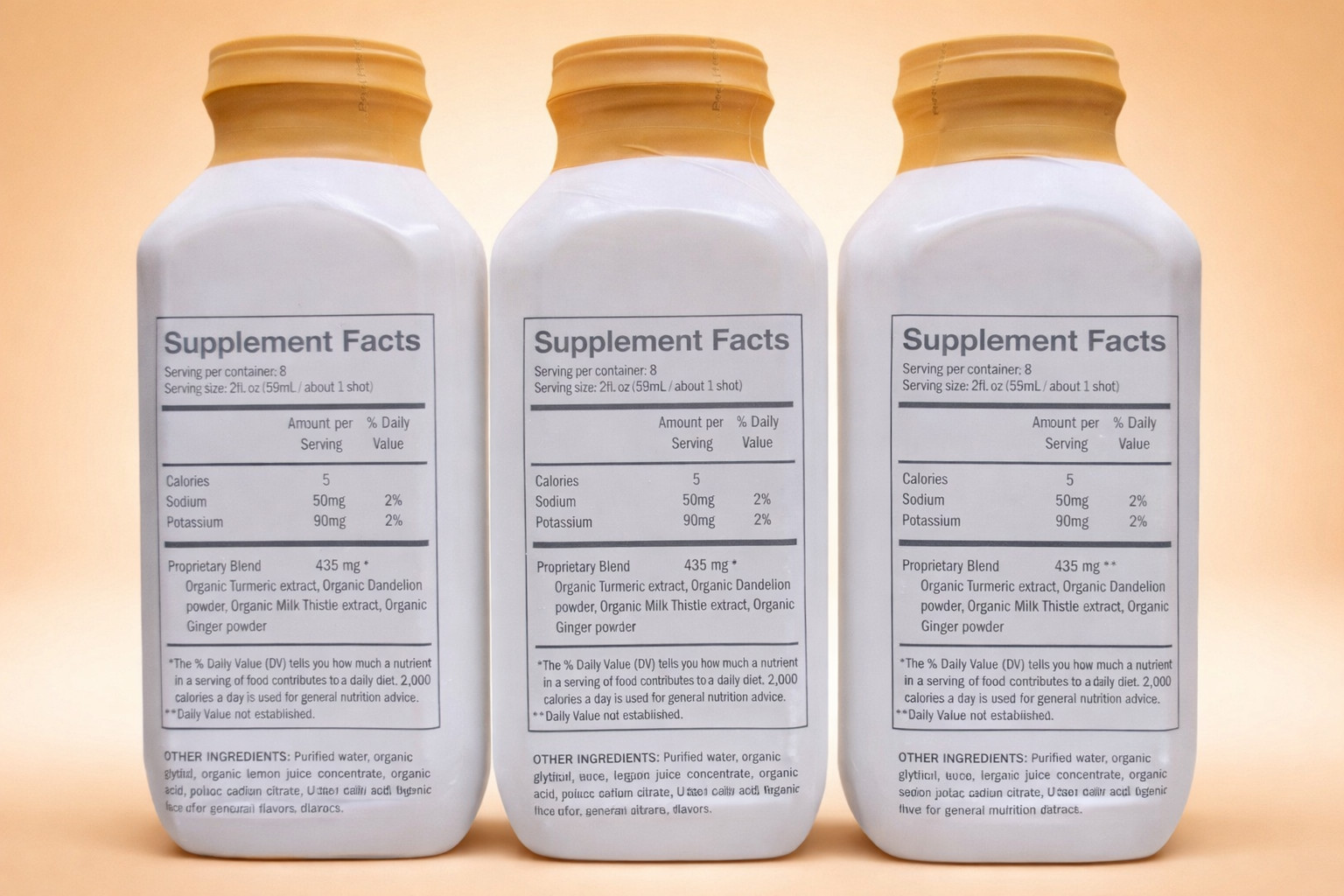 DOSE For Your Liver – Optimal Liver Function/Liver Cleanse 16oz x 3PACK NIB