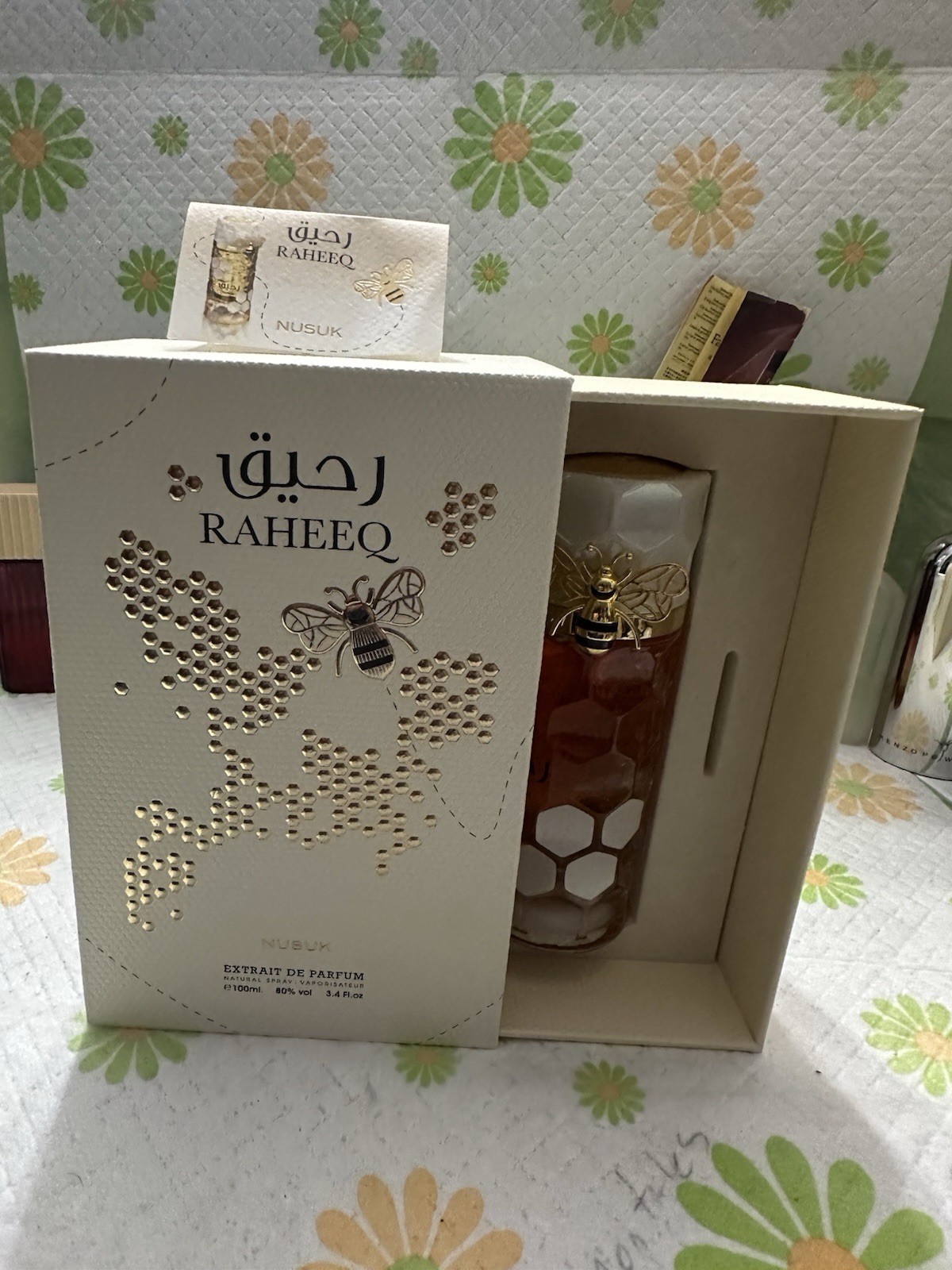 Nusuk Raheeq Extrait De Parfum Spray Unisex 3.4 Oz / 100 ml Brand New Item!!!