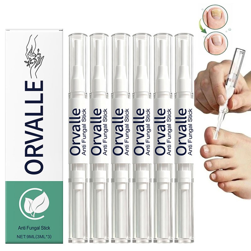 6Pack Orville Nail Fungus Pen Anti Fungus Infection Nail Care Repair Pen Toenail
