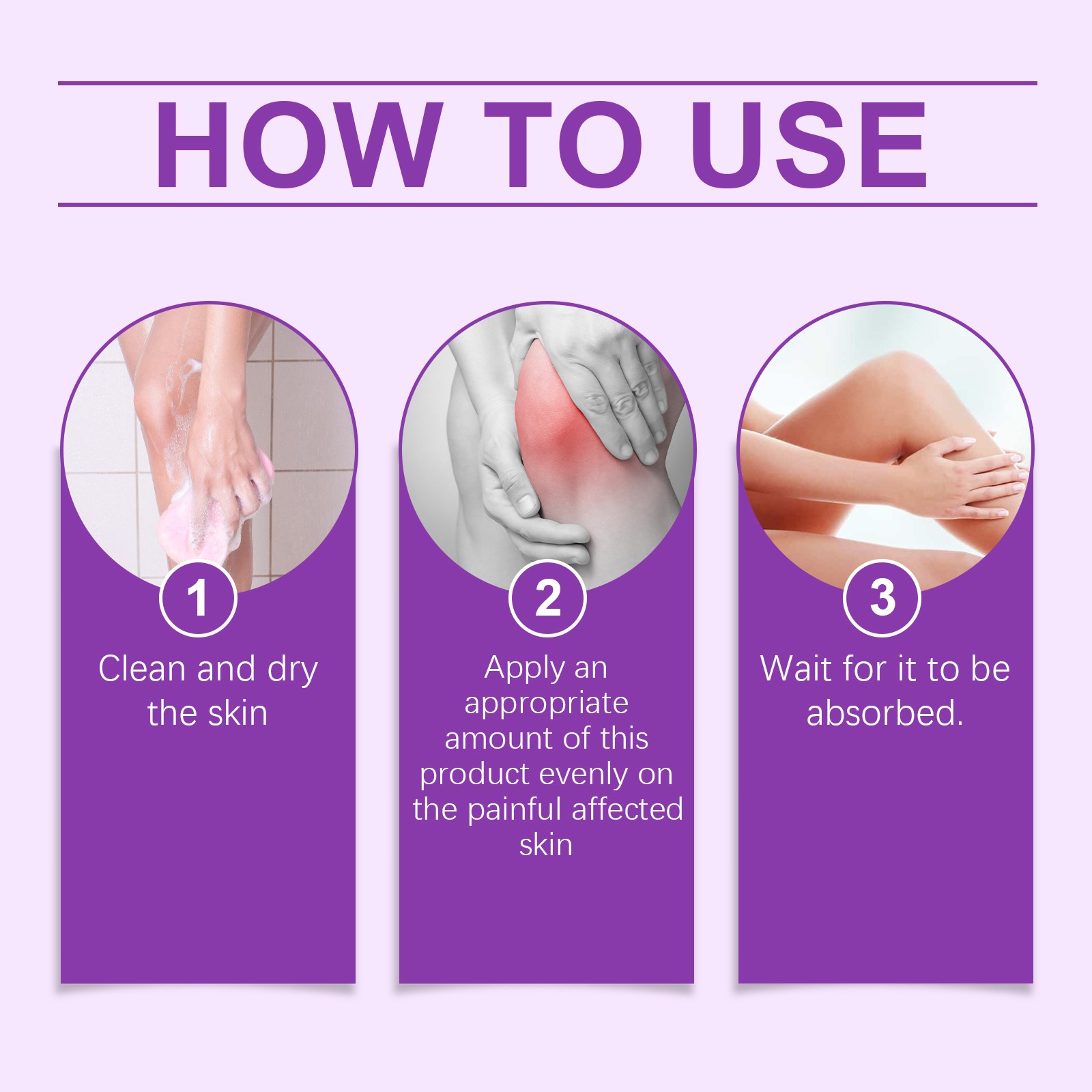 comfortable Relief Gel – Body Massage Daily Care Joints Knees Elbows 🧼