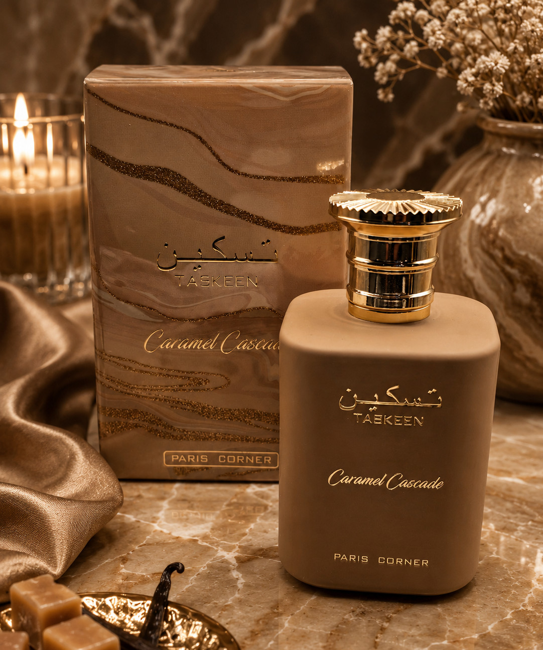 Paris Corner-Taskeen Caramel Cascade-3.4oz-EDP-Unisex