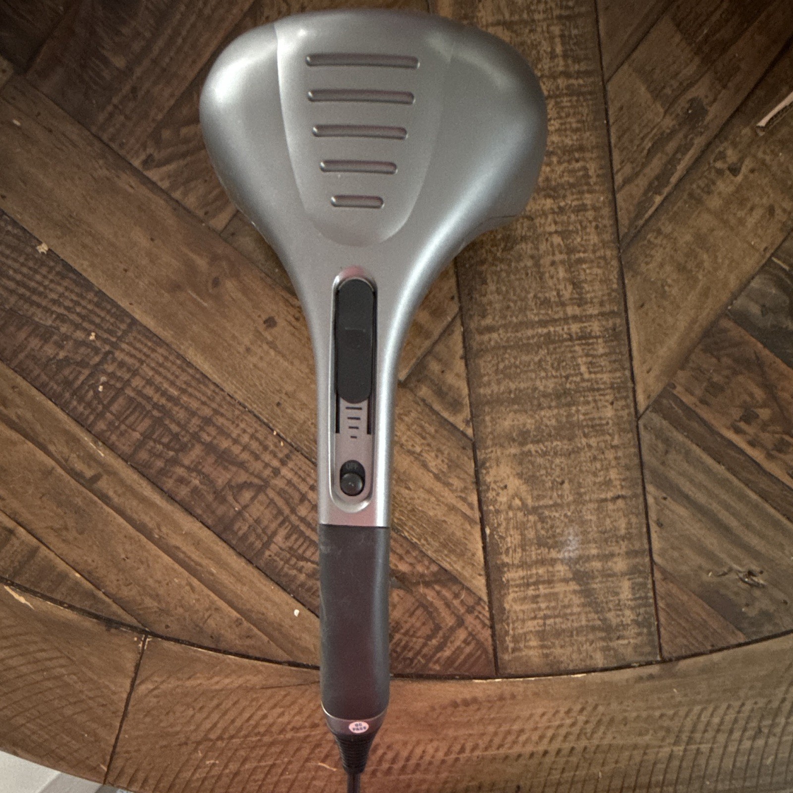 HoMedics HHP-350 Percussion Multispeed Hand Massager 2-Head Corded Silver