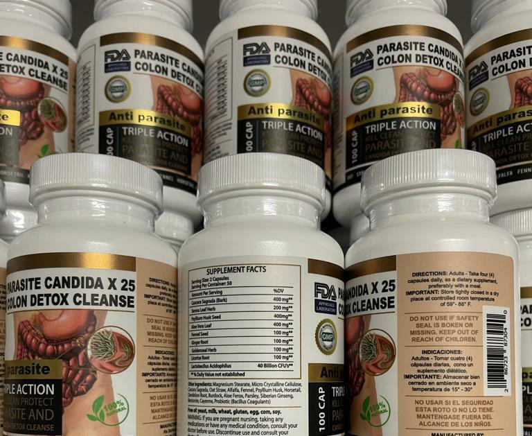 Worm parasite cleanse colon support anti worm detox clean support fungus colon