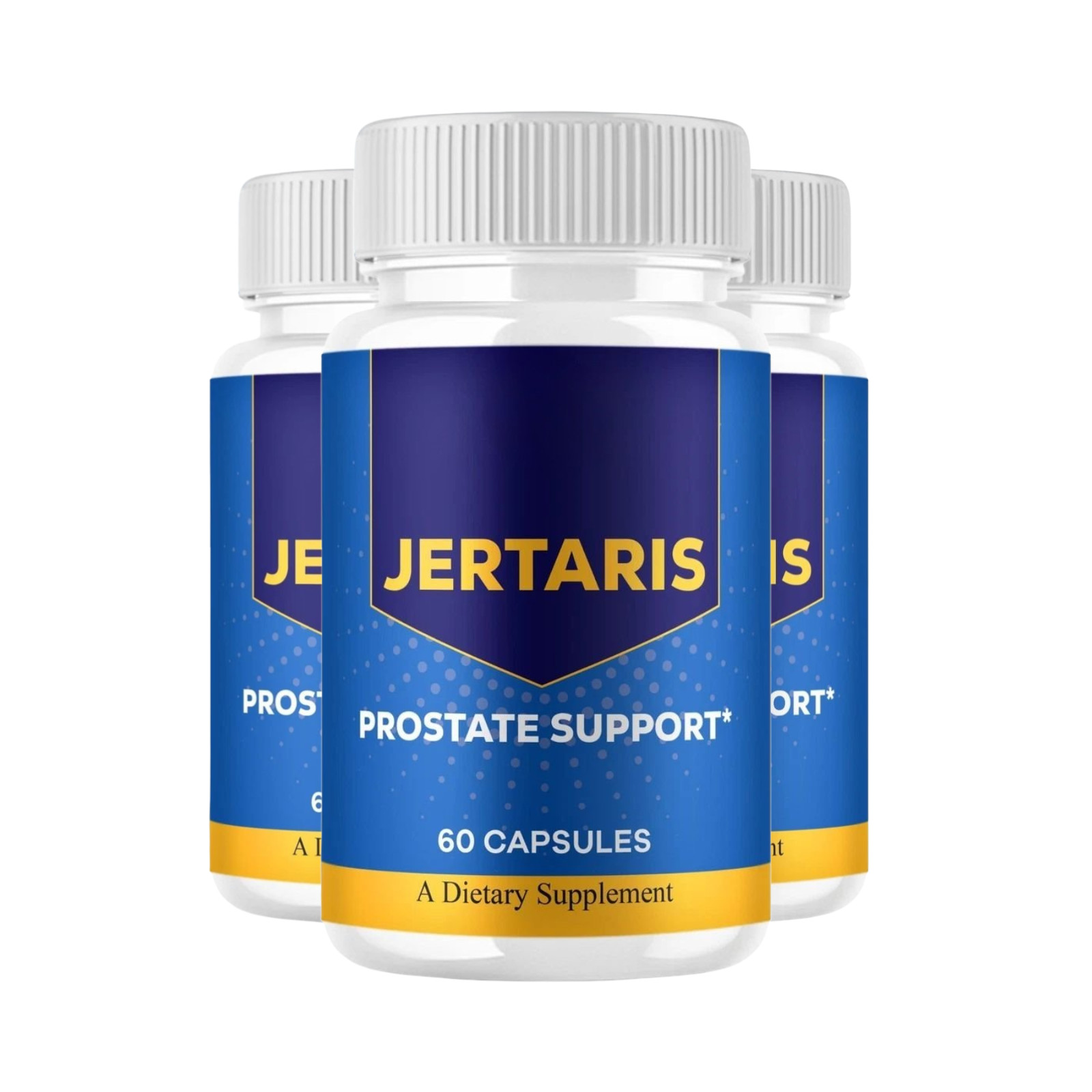 3-Pack Jertaris Pills – Jertaris Organic Prostate Health Support – 180 Capsules