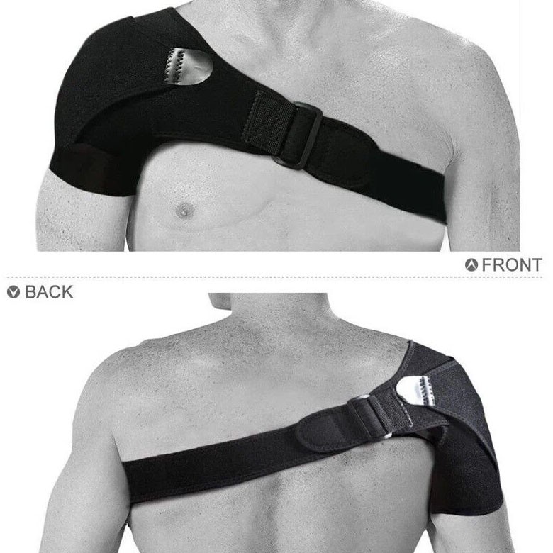 Shoulder Brace Support Compression Sleeve Torn Rotator Cuff Relief AC Joint Pain