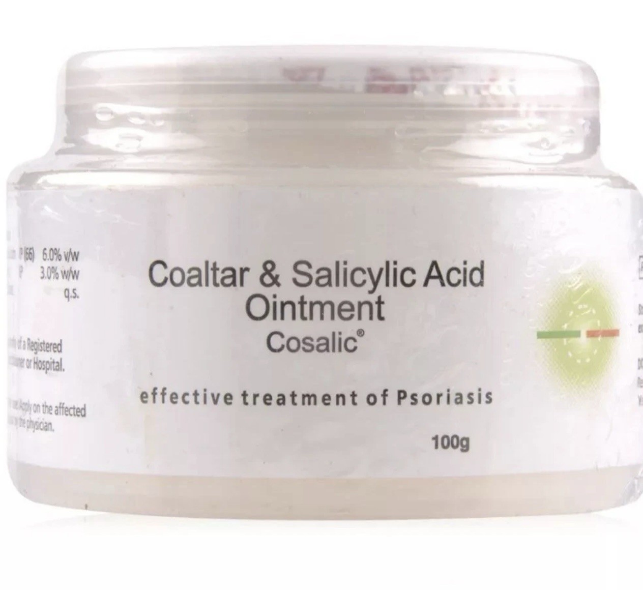 Cosalic Coal Tar & Salicylic Acid Ointment 100g Psoriasis Dry Scalp Skin Care