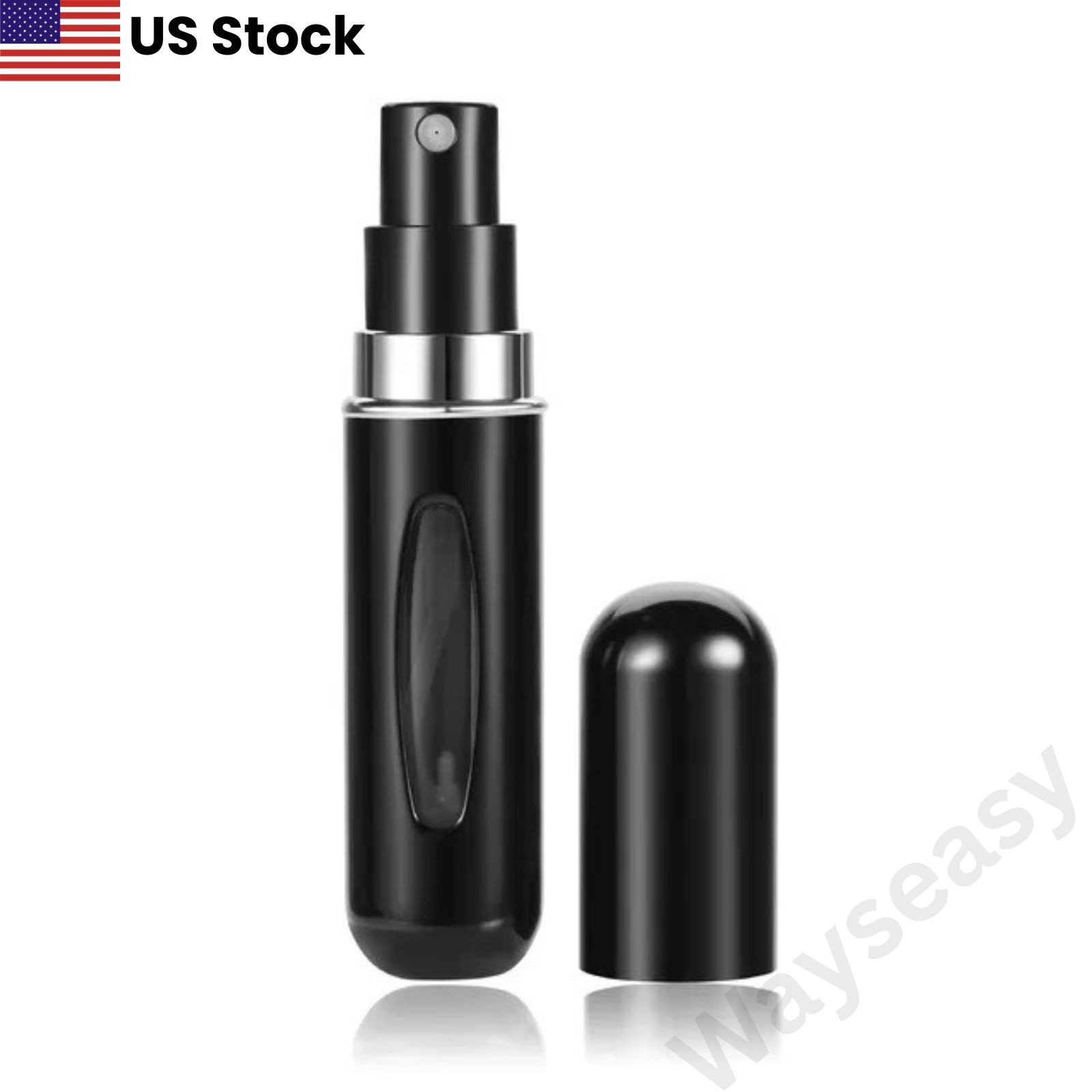 Refillable Perfume Atomizer Spray Bottle 5ml Travel Mini Portable Pump Container