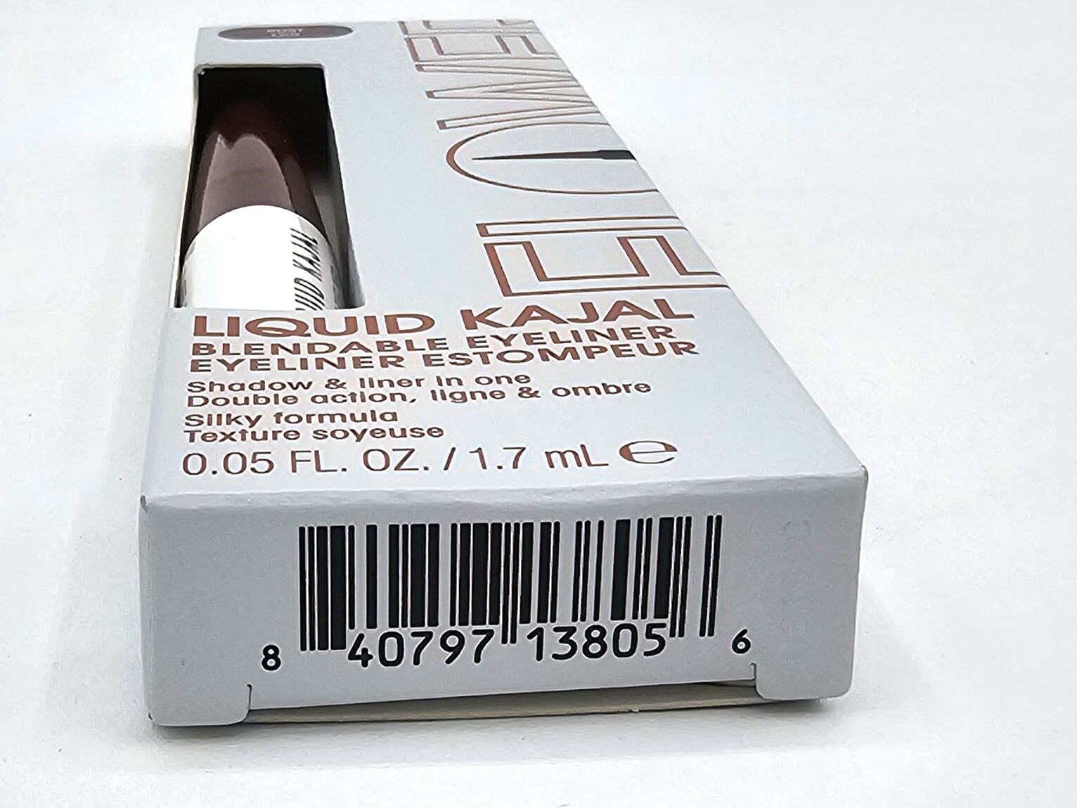 Flower Beauty Liquid Kajal Blendable Eyeliner, Rust LK5. New!