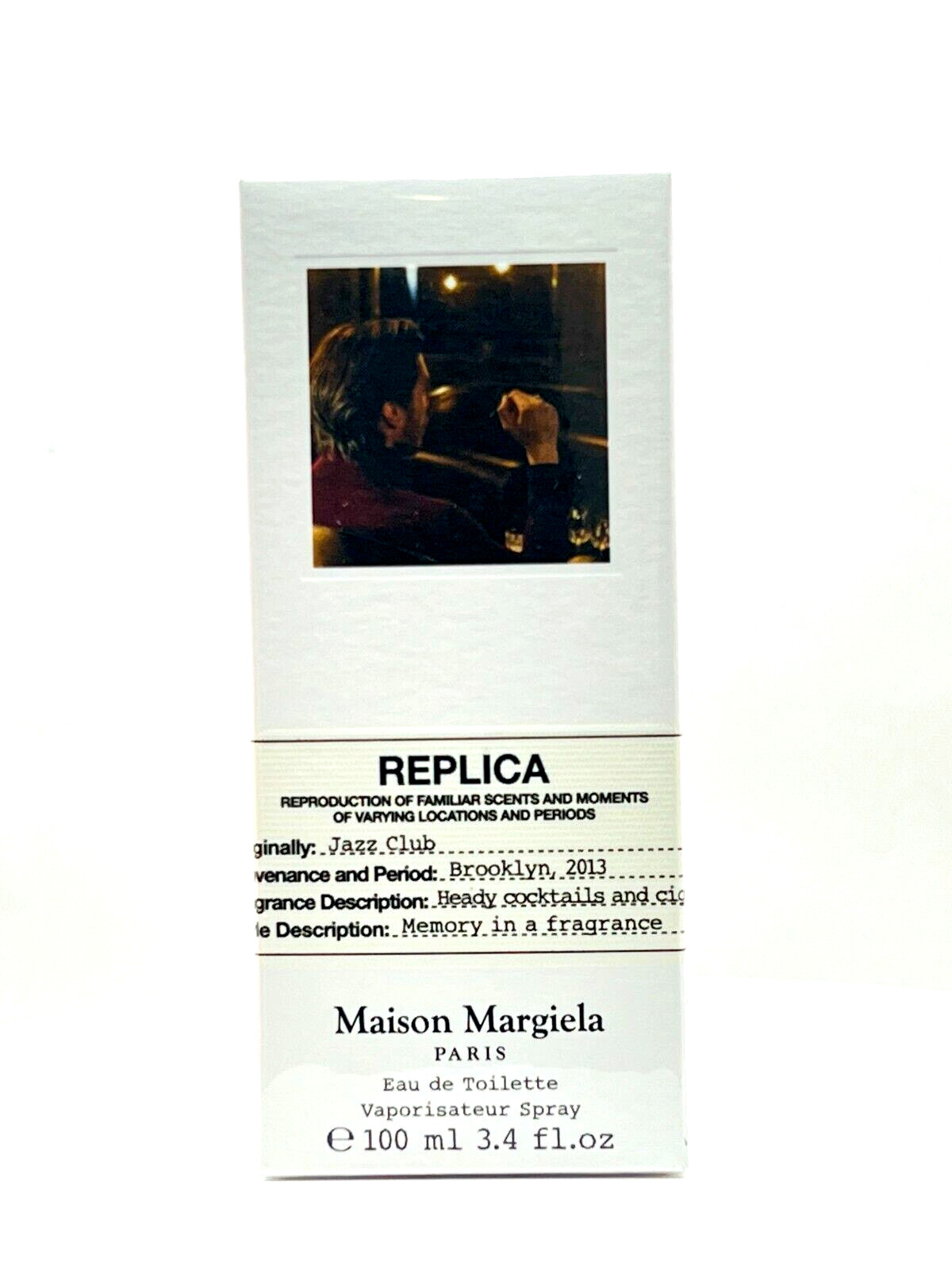 Replica Jazz Club By Maison Margiela Eau De Toilette For Men 3.4 oz- (NIB)