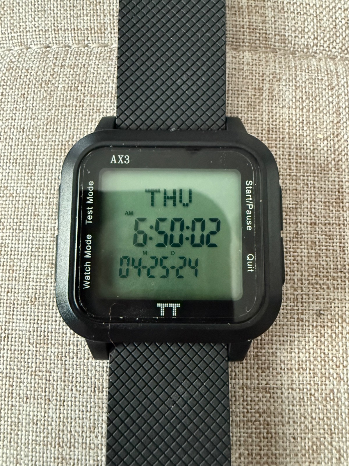 Testing Timers ACT Watch for Test Approved, Easy-to-Use Digital Pacing Reusab