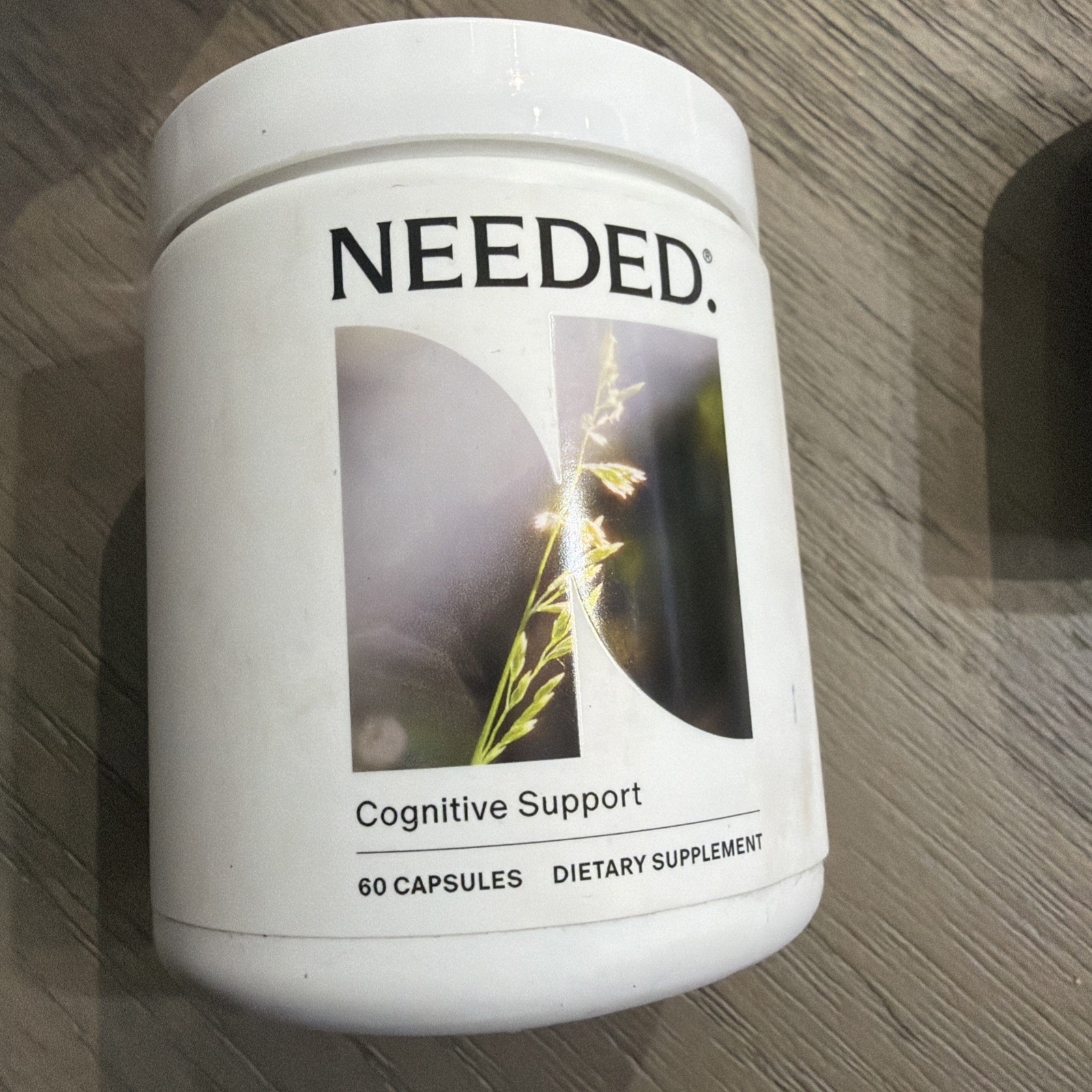 Needed Cognitive Support – Comp- Supp with Ashwagandha Reishi 60ct 6/27