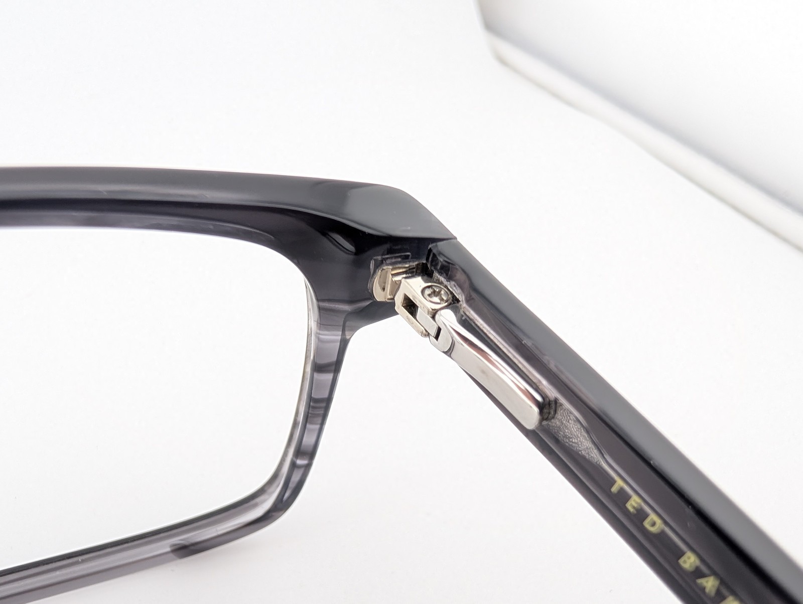 Ted Baker Eyeglasses, Frames Only, Bangladesh, B899 GRY, 58-18-150, Plastic,Gray