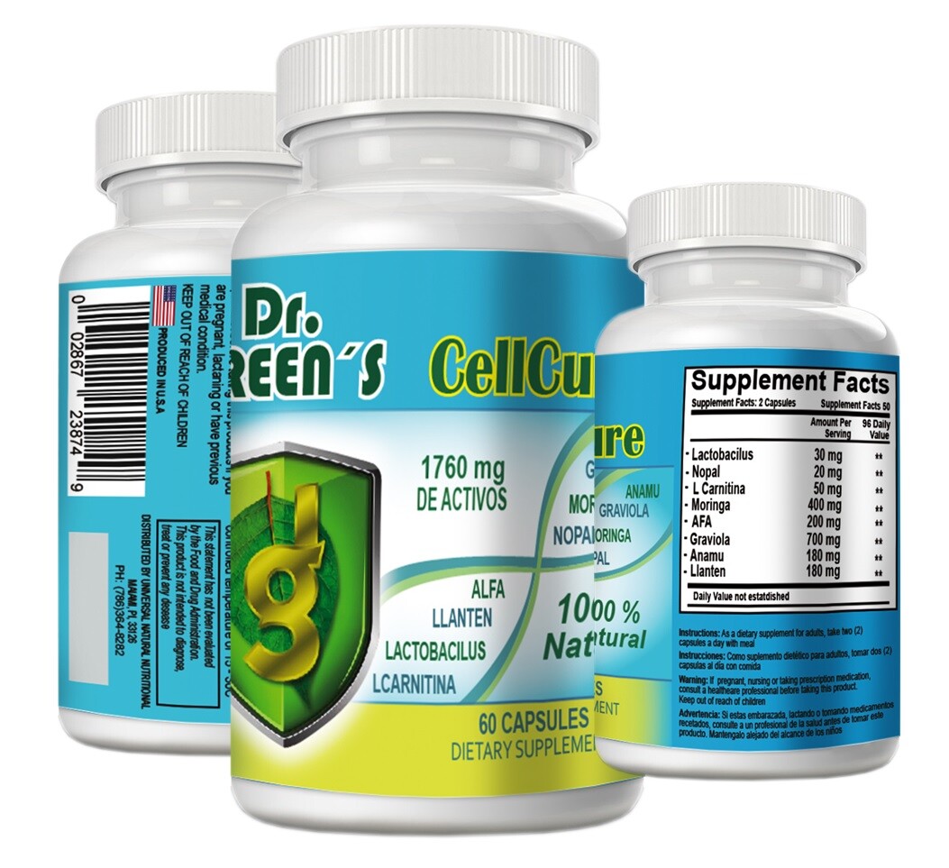 Celulas Madres Biomatrix Madre Cell Plus AFA Adult Health Stem Cell BioX bio cel