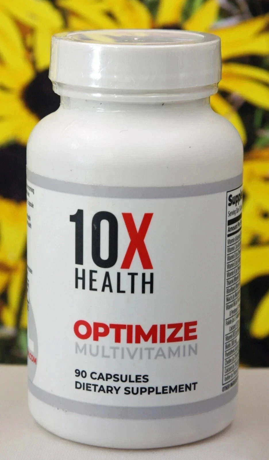 10X Health Optimize Methylated Multivitamin 90 Capsules 02/28 Expiry
