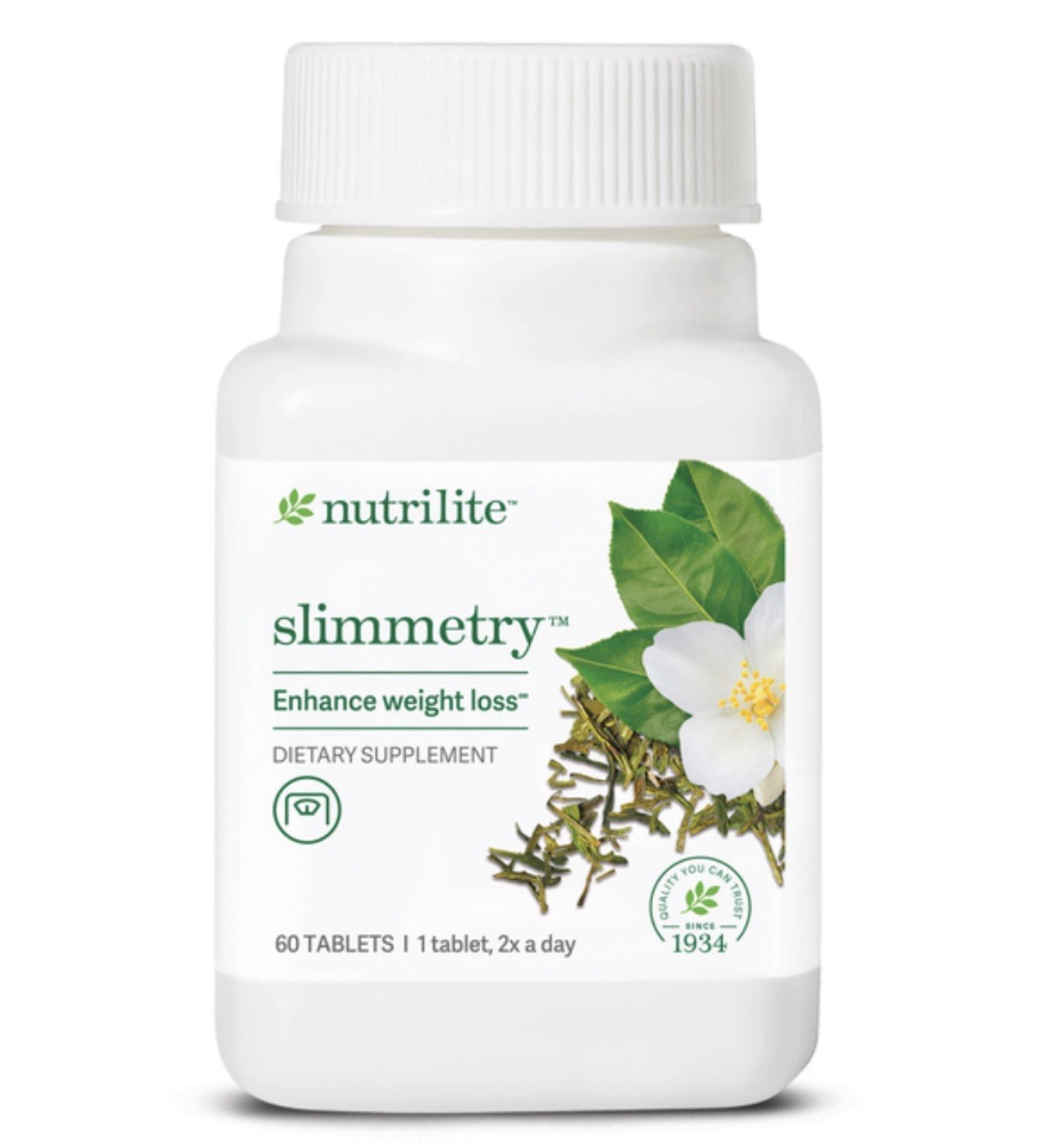 Nutrilite Slimmetry Weight Loss Supplement Tablets, 60 Count