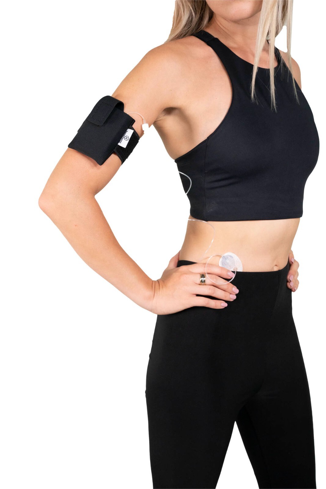 Black Insulin Pump Case with Adjustable Belt by Pumpcases™ for 630G 670G 780G
