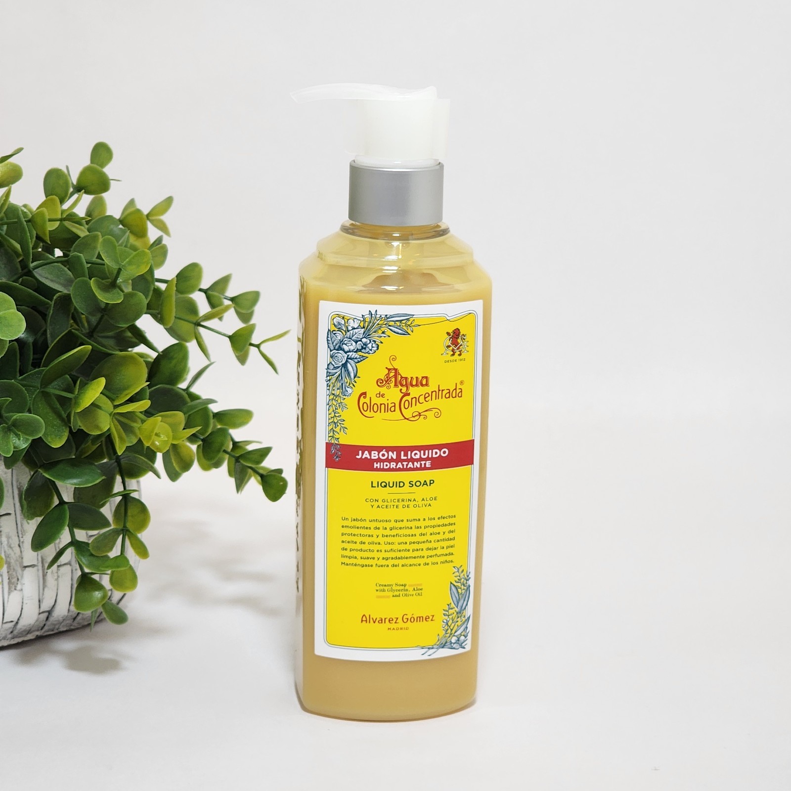 Alvarez Gomez Hydrating Liquid Soap Jabon Liquido Hidratante 300 ml 10.14 fl oz
