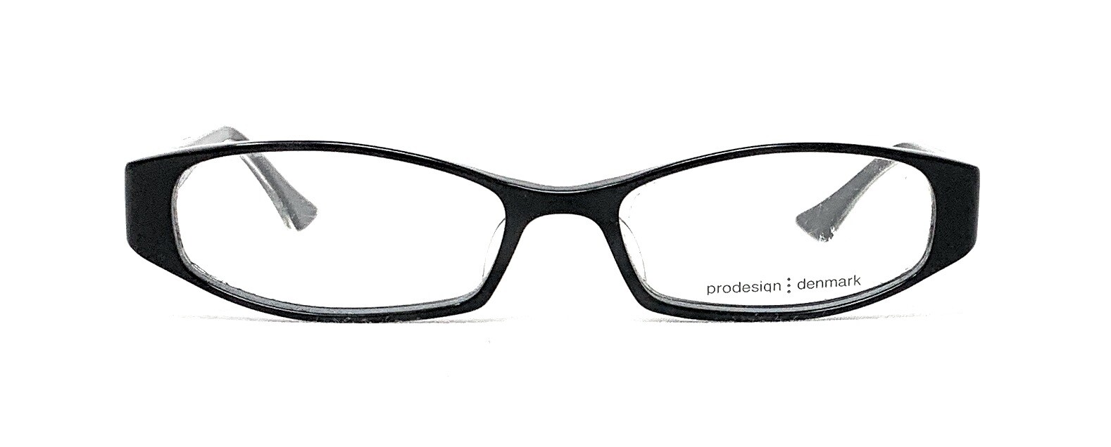 New PRODESIGN DENMARK 5605 c6032 Frames RXable Eyeglasses Black Silver 53mm